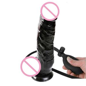 Massageador de brinquedo inflável Big Big Dildo Copo de sumário