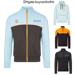 F1 McLaren Hoodie Formula One Takım Yarış Araba 3d Körfez Baskı Erkek Kadın Moda Fermuarı Kazak Çocuk Ceket Bahar Ceket 80C8