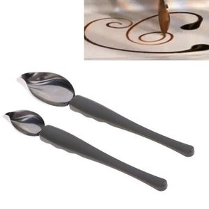 Conjuntos de talheres de decoração criativa Decorate Sushi desenhar ferramentas Design molho molho placa sobremesa Bakeware Cake Gastronomy Spoons Tools