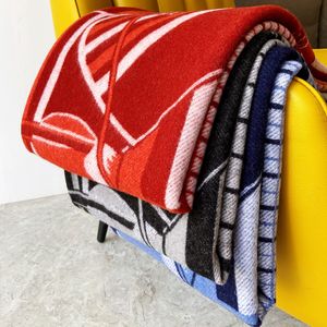 H Blanket Horse WOOL BLANKETS Good Quailty TOP Selling Big Size 3 Colors Thick Home Sofa 3 Colors