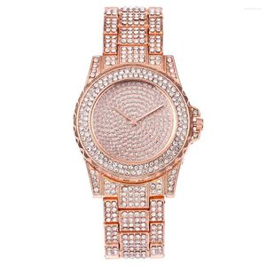 Нарученные часы вышли на Watches for Women Rose Gold Watch Fashion Big Dial