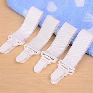 Clothing Storage 4PCS/Set Elastic Bed Sheet Mattress Cover Blankets Grippers Clip Holder Fasteners Kit Home Textiles Accessories