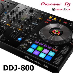 Aydınlatma Kontrolleri Parti Mix DJ Player Pioneer DDJ- 800 Dijital Denetleyici