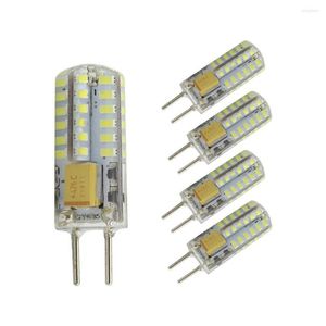 Ampuller 48leds 12V 10W 15W Gy6.35 Halojen G4 Lamba Işığı 360 Işın açısı aydınlatma fikstürü için Noel Ampulü