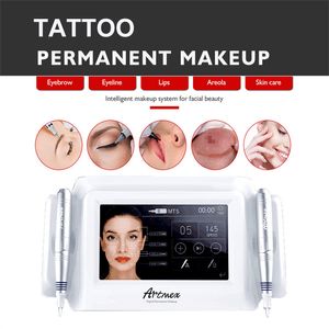 ArtMex V8 Beauty Microneedle Roller Roller Microneedling Pen Mts PMU Digital Tattoo Professional Permanter Makeup Machine для бровей с 7 -дюймовым сенсорным экраном