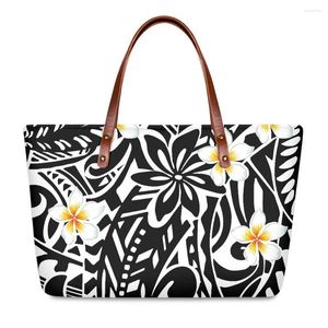 Duffel Bags Cumagical 2022 Оптовая сумочка Поставщика Полинезийская племенная гавайская цветочная тота