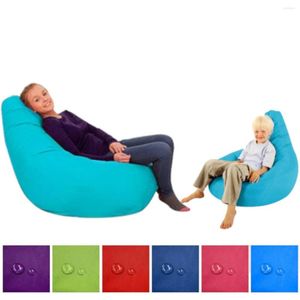 Sandalye marka tarzı salon fasulye torbası ev yumuşak tembel kanepe tek yetişkin çocuk koltuk mobilya kapağı moda 2022