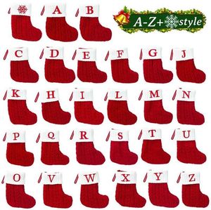 Рождественские украшения красный снежинка на заказ буквы носки рождественские деревья украшения декор подарочные пакеты оптом