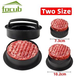 Meat Poultry Tools ABS Hamburger Meat Press Maker Round Shape NonStick Stuffed Burger Patties Beef Grill Pie Press Mould Maker Kitchen Accessories 221010