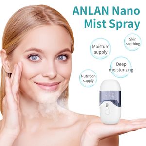 Facial Mist Face Steamer Spa Atomizer USB Mini Portable Humidifier Rechargeable Moisturizing Nano