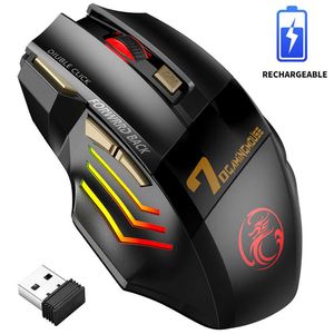 Mice Rechargeable Wireless Mouse Computer Bluetooth Mouse Gamer Ergonomic Gaming Mouse Silent USB Mause RGB Mice For PC Laptop T221012