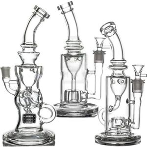 Очень уникальный кусок труб Fab Egg Recycler Dab Rigurulation of Water Oil Burner 14 -мм стеклян