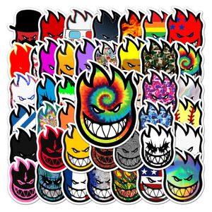 50 pezzi Adesivi Spitfire molto belli Adesivi per skateboard Skate Scooter Mobile Tablet Sticker