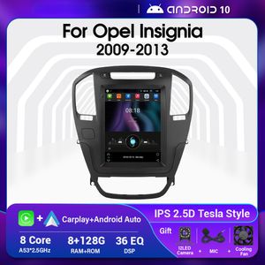 Android 10.0 Tesla Style Car DVD Радио для Opel Insignia Buick Regal 2009-2013 Multimedia Player Navigation GPS Carplay