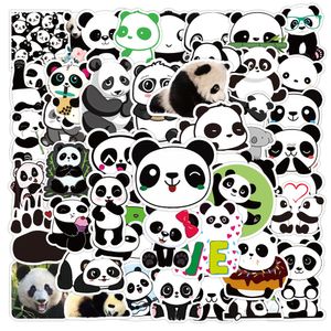 50pcs Toptan Panda Sevimli Karikatür Su Geçirmez PVC Çıkartmalar Buzdolabı Araç Bavul Dizüstü Bilgisayar Dizüstü Bilgisayar Kupası Telefon Masası Bisiklet Kaykay Kılıfı.