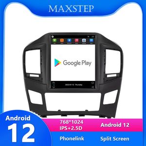 Android Player Car DVD GPS Navigation Tesla Style Вертикальный экран Hyundai H1 Auto Radio Stereo Multimedia Head Bind