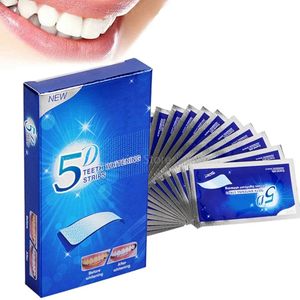 Strisce sbiancanti per denti 14 buste 28 strisce per l'igiene orale per la rimozione delle macchie