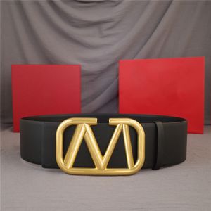 Cinto de couro com fivela larga para mulheres Cintos femininos com letras grandes Largura 7,0 cm Cintos femininos luxuosos Designers Cintura Cintura Cintura