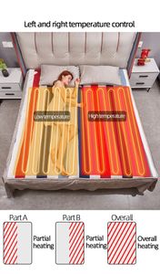 Электрическое одеяло интеллектуальное постоянное температуру Дистанционное управление быстрое нагревание