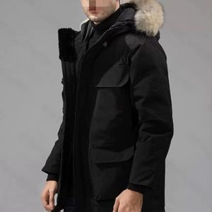 Parkas Coats Mens Womens Designers с помощью курток Veste homme winter jassen puffer big fur-hodel fourrure Overwear Manteau Hiver Canadian Parkas Size XS-2XL