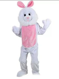 Fabrika Doğrudan Satış Peluş Yetişkin Maskot Tavşan Tavşan Hayvan Fantezi Elbise Kostüm Tulum Paskalya Etkinlik Paskalılar ve Köpek Maskotu