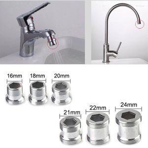 Kitchen Faucets Lengthen Male Thread 304 Stainless Steel Waterproof External Joint Water Purifier Bathroom M22 Conversion Faucet Fitting