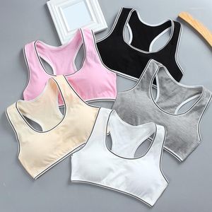 Camisoles Tanks Girls Bra Tube Tops Teenager Roupa Destino de Lingerie Treinando Casual Casual Brassiere