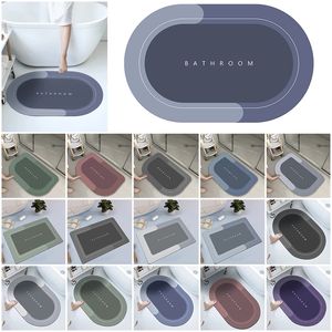 Banyo Anti-kayma mat Süper Emici Banyolar Zemin Mat Diatom Çamur Yastık Mutfak Tuvalet Aksesuarları için Uygun