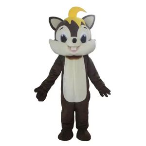 Mascot Costumes Spain Squirrel Costume Outfits Adult Size Cartoon For Carnival Festival Commercial Dress Mascot