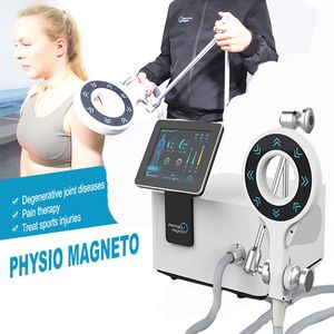 Fizyo Terapisi Makinesi Taşınabilir Fizyo Magneto Masaj Fizyoterapisi Ağrı Kabartması Manyetik Dalga Eller Ücretsiz