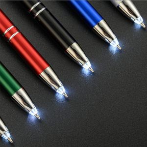 Светодиодные огни ручки Dvertising 3 в 1 Smart Stylus Promeational Light Up Led Custom Logo Ballpoint Puns