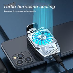 Universal Mini Mobile Phone Cooling Fan Radiator Turbo Hurricane Game Cooler Cell Phone Cool Heat Sink For IPhone/Samsung/Xiaomi