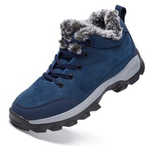 Snow Winter Men Boots Outdoor Sapatos de caminhada tênis leves para Botines Tenis S caminhada no tornozelo