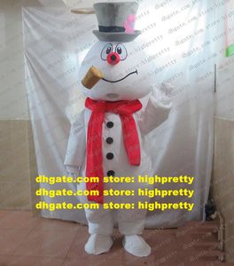 Christmas mais quente boneco de neve gelado mascote mascote Campanha de personagens de desenhos animados para adultos propaganda The Public Holidays ZX951