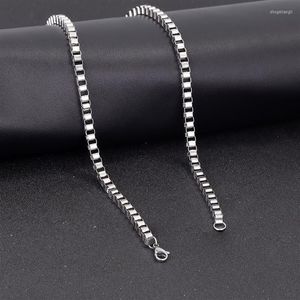 Связанные браслеты 2/3/5 мм квадратная сталь квадратная сталь кольцо для мужчин Женщины DIY Ювелирные изделия.