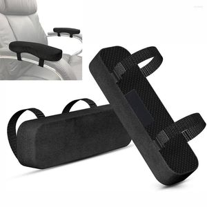 Sandalye 1 adet ekstra kalın kol dayama yastıkları dirsek yastık basıncı kabartma ofisi oyun bellek köpük pedleri kapsar