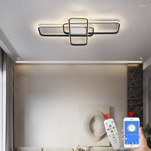 Потолочные светильники Современная светодиодная лампа для гостиной спальни.