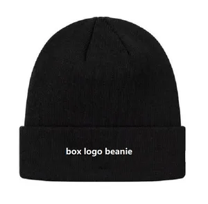 box 20 Beanie Winter Knitted Skull cap Adult Casual Hip Hop Hat Women Men Acrylic Beanies Cap Unisex Solid Color Keep Warm beanies