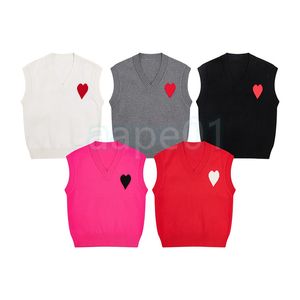 Yeni kadınlar v Boyun Sweaters Yelek Tasarımcı Bayanlar Çok Molor Mektup Örme Jumpers Unisex Sıcak Kolsuz Kazak Ceketler Asya Boyutu S-XL