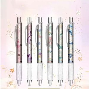 Japon Pentel Bahar Limited Bln75 Basın hızlı kurutma değiştirilebilir çekirdek siyah mürekkep 0.5mm okul malzemeleri