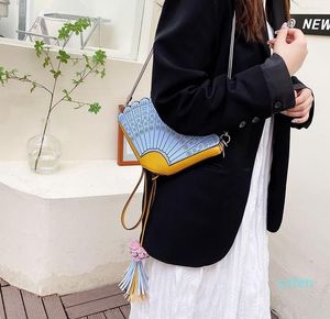 Вечерние сумки мода уникальные дизайны ретро китайский стиль элегантный винтажный вентилятор