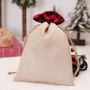 Decorações de Natal Gnome Gift Gift Bag Festival Party Festy Packaging Pouch para crianças meninos meninos Biscoit Candy Wholesale