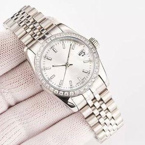 Women Watches Automatic Diamond Diamond Designer Watch Aço inoxidável Imitação de aço Montre luxuse 36/41mm de água resistente à água Luminous Rellojes Wristwatch Ladies Relógios Dhgate