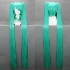 Popüler Cosplay Gradient Tiger Vocaloid Mavi Miku Hatsune Miku Anime Cos Wig