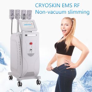 Cryoskin rf Ems Vücut Zayıflama Cryolipolysis Makinesi Son Cryo Plate Serin Vücut Şekillendirici Yağ Dondurucu Salon Masaj Cihazı