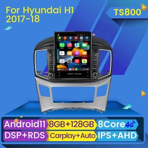 Android 11 Araba DVD Radyo Oyuncu Hyundai H1 için Grand Starex 2015-2020 Baş Birim Video GPS Navigasyon WiFi Rds Bt