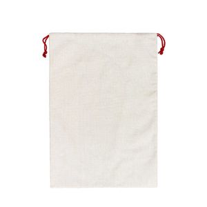 Bolsa de Natal de Caixa de Caixa Sublimação Bolsas de Presente de Sublimação Impressa Sacos em branco de sublimação