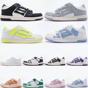 Men Sneakers Skel Top Low White Orange Shoes Women Green Red White Black Running Shoe Light Grey Black Designer Trainers