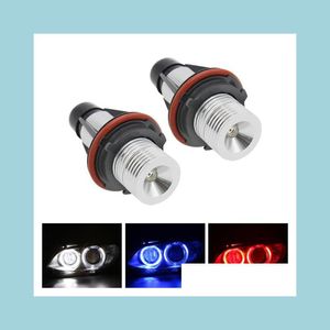 Dekorative Lichter Fehler LED Angel Eyes Marker Lichter BBS für E39 E53 E60 E61 E63 E64 E65 E66 E87 525I 530I Xi 545I Drop Lieferung 202 DHSZL