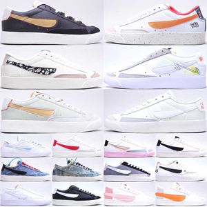 Calçados sapatos caseiros blazers baixos casuais altos vintage jumbo branco preto fazem com que a contagem de skate ao ar livre de vidro do mar rosa oxford